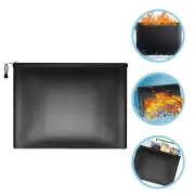 Complete Protection for Your Valuables Fireproof Money Bag with Sewing Thread