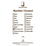 Seedhouse Canary Plain - 20kg