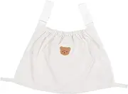 XL Buggy Organiser Bags Universal, Children's Buggy Organiser, Beige Pram Storage Bag for Clothes and Large Toys, Pram Bag Suitable for All Pram Models