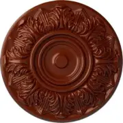 Ekena Millwork Ceiling Medallions 1-3/8"x13"x13" Polyurethane Whitman Firebrick