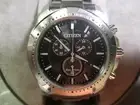 Citizen Eco-Drive Men's Watch Chronograph New With Tags AT2260-53E