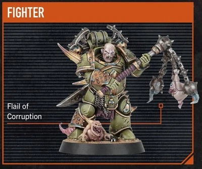 Plague Marine Fighter - Free Shipping - New On Sprue - Kill Team Warhammer 40k