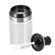 Pickle Oil Bottle with Spoon Fine Workmanship Seasoning Jar Multifunctional
