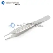 Adson Dressing Forceps Micro Fine Tip 4.75''Plastic Surgery Instruments
