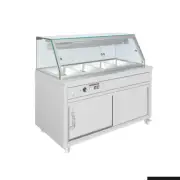 Thermaster Wet and Dry Bain Marie Display 4x1/1 GN Pans - Hot Bain Marie (PG...