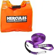 Hercules Offroad 4x4 Winch Dampener + 5T Winch Extension Strap 10m 4WD Recovery