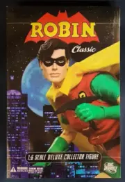 CLASSIC ROBIN / DICK GRAYSON~DELUXE COLLECTORS 13" FIGURE SERIES~DC DIRECT~MIB