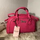 NWT Juicy Couture Juicy Forever Satchel - Pink Flash Grid