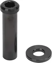 Road Bike C CLAMP Titanium Alloy Brake Calipers Nuts for DIY Repair Road Cyclists (Black)