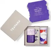 Teavana Isn’t Tea Lovely? All-in-one Steep & Serve Set Teapot Tin Lavender Creme