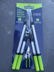 Saxon 3 Piece Garden Cutting Tools Set