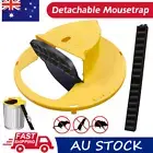 1-6X Mouse Trap Flip N Slide Bucket Lid Mouse Rat Trap W/ Ladder Trap Catche OZ
