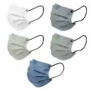 50 Multicolor 3 Layer Breathable Disposable Face Masks Protective Covers