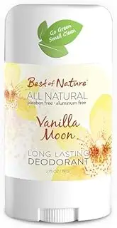 Best of Nature's All Natural Long Lasting Deodorant - Vanilla Moon