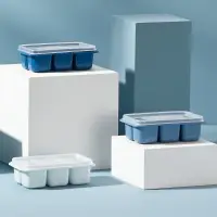 在飛比找樂天市場購物網優惠-家用迷你冰格冰箱凍冰塊模具硅膠冰格帶蓋凍冰神器網紅小冰塊盒子