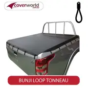 Triton MQ Dual Cab Ute, Bunji Style Tonneau Cover to suit Genuine Headboard