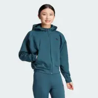 在飛比找momo購物網優惠-【adidas 愛迪達】外套 女款 運動連帽外套 W Z.N