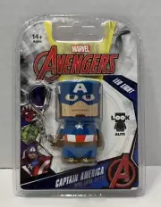 Marvel Avengers Captain America Mini Look-Alite LED Keyring Keychain Flashlight