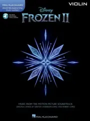 Frozen 2 Violin Play-Along Instrumental Play-Along Book and Audio NEW 000329584