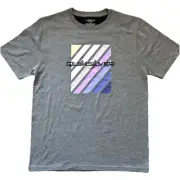Men’s Quicksilver Gray Graphic Tee Tshirt Brand New With Tags - Size M
