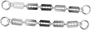 [BESPORTBLE] 2pcs DIY Shoe Chain Accessories Decorative Charm Chains for Sandals and Clogs Lightweight and Durable Design for Customizing Your Footwear Fun and Creative Shoe Decoration