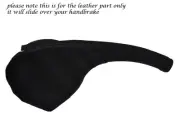 BLACK LEATHER HANDBRAKE BOOT COVER FITS FORD FALCON BA BF FPV GT XR-6 XR-8 02-07