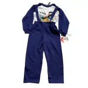 NWT Vintage Y2K Pokémon Kids Charzard Ash Ketchum Brock Overall Playsuit Set 6