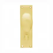 KR Lucas Pavtom Oval Knob on Rectangular Short Plate