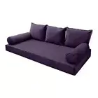 |SLIPCOVER ONLY| V3 Velvet Indoor Daybed Mattress Pillow Pipe Trim Twin AD339