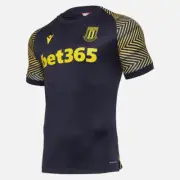 3836 Macron Stoke City Shirt Matchday Away Authentic T-Shirt 58120000