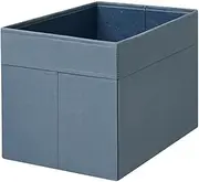 [IKEA] Drona Box, Dark Blue, 6 Pack (L:15" x W:13" x H:13")