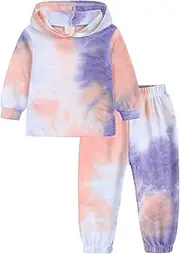 Amur Leopard Kinder Mädchen Jogginganzug Bunte Mode Sportanzug Sweatjacke & Jogginghose 2tlg Trainingsanzug Bekleidungsset
