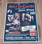 ALICE IN CHAINS / SUICIDAL TENDENCIES - Hordern Pavilion Poster (Reproduction)