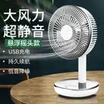 超靜音大風力USB便攜式充電小風扇真辦公室桌面電腦桌上學生宿舍