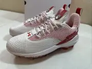 Under Armour Harper 7 Low White Red Baseball Cleats (3025582-600) Men’s Size 12