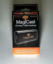 Brand-new Power Acoustik MagiCast - Wireless CarPlay/Android Auto Adapter