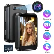 64GB Bluetooth HiFi MP3 Lossless FM Music Player Radio Voice Recorder W/ Camera