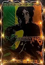ICC Bob Marley Laughing Poster 30x40 In Psychedelic Hippie Bohemian Tapestry Flag Gift Wall Hanging Dorm Decor Blanket Tapestries Hippy Hippie Rasta Reggie Collage Mat Decoration