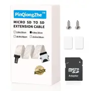 Micro SD Card to SD Card Extension Cable 3D Printer Adapter Cable Memory Card...