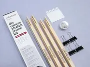 Colordemy DIY Canvas Stretch Frame Kit - 40x50cm with 2x40cm & 2x50cm Stretcher Bars, Ideal for Paint by Numbers Canvas Stretching