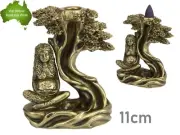 1pc 11cm Mother Earth Backflow Incense Burner Statue Figurine Sculpture Ornament