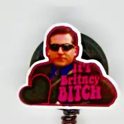 The Office Michael Scott Its Britney Badge Reel ID Holder Nurse Teacher