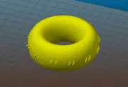 only DIGITAL file STL: better rodin marko coil donut edges wire holding wire
