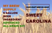 Sweet Carolina ALL GRAIN 5 gal Beer Home brew Ingredient Kit by My Brew Supply