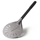 Newmeto Pizza Turning Peel 7 Inch Round Aluminum Perforated Pizza Peel Turner...