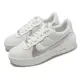 Nike 休閒鞋 Wmns AF1 PLT AF ORM 女鞋 男鞋 白 金屬銀 厚底 皮革 經典 DJ9946-101 [ACS 跨運動]