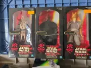 Star Wars Episode 1 Darth Maul . Qui-Gon Jinn and Jar Jar Binks. 12 In Hasbro