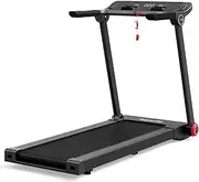 [Costway] Folding Treadmill with 3.75HP Powerful Motor, Max 15km/h,Electric Walking Running Machine, Treadmill with Bluetooth Speaker, LCD Monitor, Device Holder, APP Control, for Home & Office Use