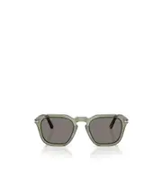 Geometric Sunglasses 52 Transparent Green