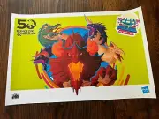 2024 SDCC EXCLUSIVE HASBRO PULSE 50y Dungeons & Dragons Poster TOM WHALEN SIGNED
